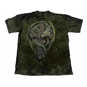 The Mountain Shirt  Anne Stokes Collection Celtic Dragon  Unisex Large